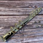 Metall-Spiral Binder Clip A5 - Gold