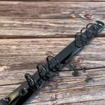 Metall-Spiral Binder Clip A5 - Schwarz