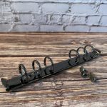 Metall-Spiral Binder Clip A6 - Schwarz