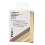 Cricut - Joy™ Cut Away Cards - R20 - 8 Stück (Neutrals)