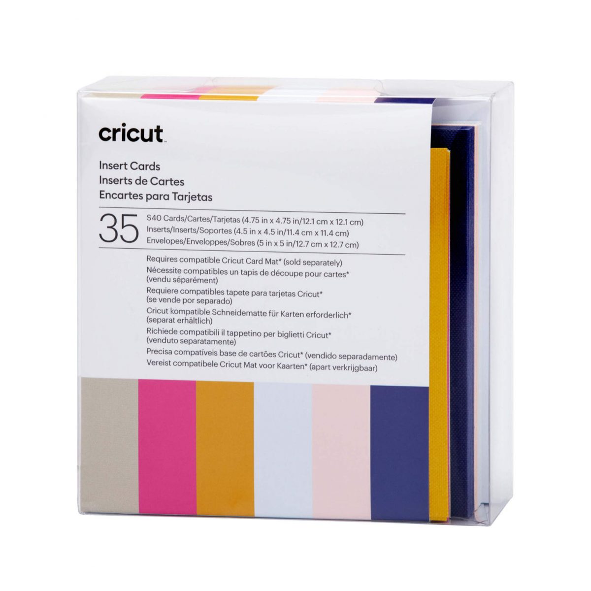 Cricut Insert Cards - S40 - 35 Stück (Seinsei) – Bild 1