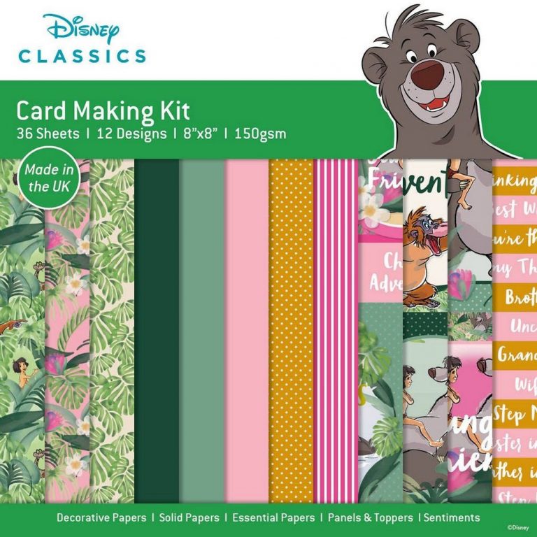 Disney Card Making Kit (The Jungle Book) THE CRAFT SHOP