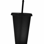 Trinkbecher 710ml (Schwarz Glitzer)