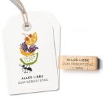 Motivstempel - Alles Liebe zum Geburtstag