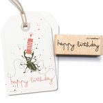 Motivstempel - Happy Birthday Nr. 9