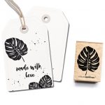 Motivstempel - Monsterablatt groß