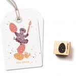 Motivstempel - Osterei Nr. 9 Konfetti