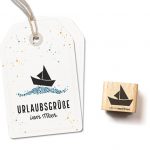 Motivstempel - kleines Segelboot