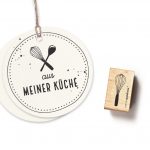 Motivstempel - Schneebesen