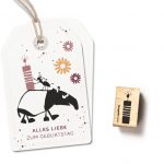 Motivstempel - Kerze 2