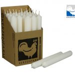 Stabkerze - 180 x 22 mm (Weiß)