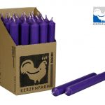 Stabkerze - 180 x 22 mm (Violett)