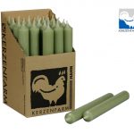 Stabkerze - 180 x 22 mm (Salbei)